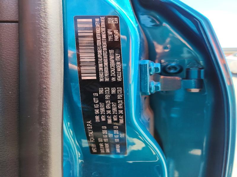 Aukcja sprzedaży 2021 Jeep Renegade, vin: ZACNJCBB9MPM81155, numer aukcji: 52760016