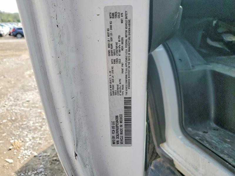 Aukcja sprzedaży 2023 Ram Promaster 2500, vin: 3C6LRVVG0PE584396, numer aukcji: 53198806