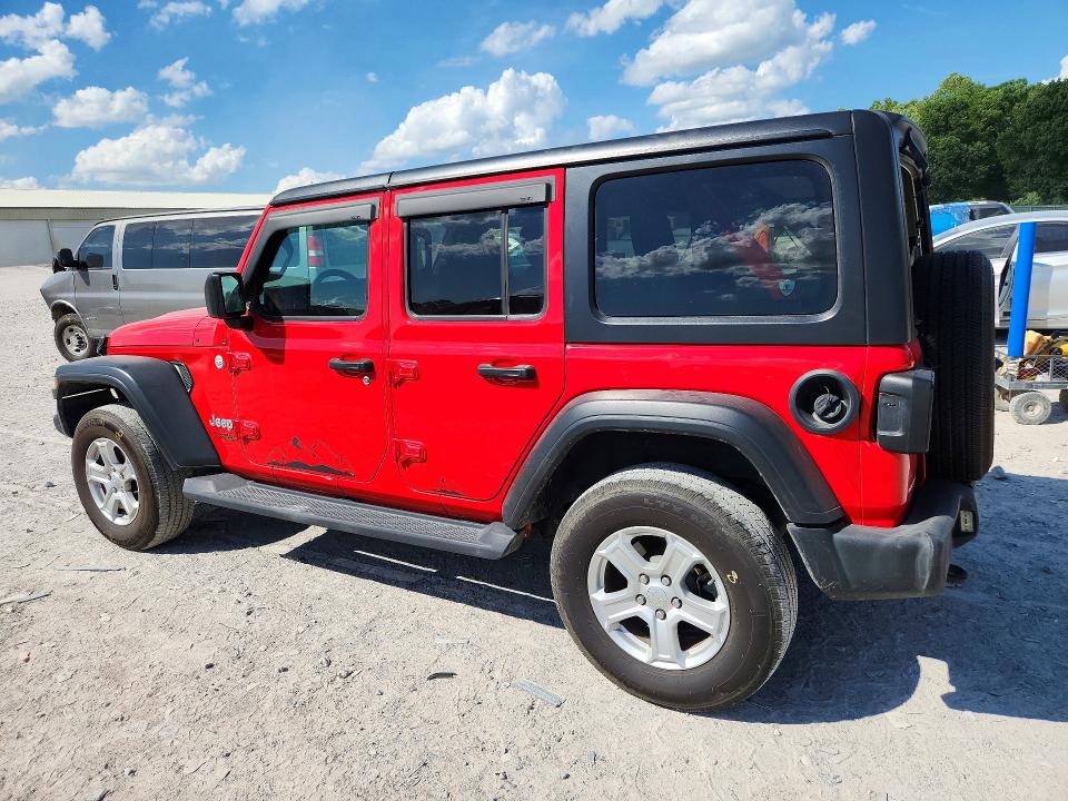 Продаж на аукціоні авто 2020 Jeep Wrangler Unlimited, vin: 1C4HJXDGXLW144088, номер лоту: 53841076