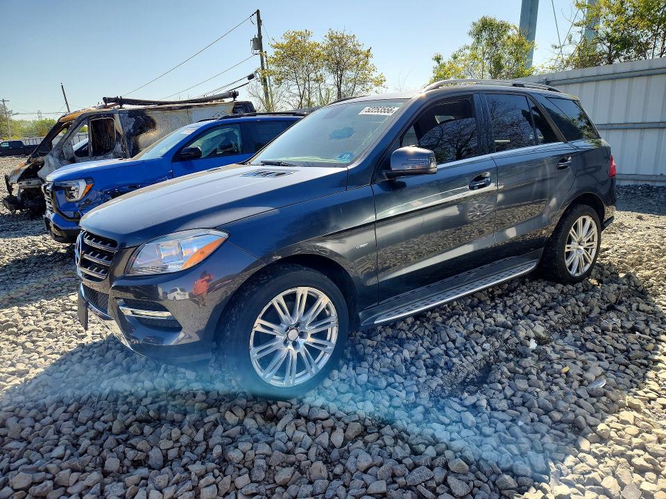 2012 Mercedes-benz Ml მანქანა იყიდება აუქციონზე, vin: 4JGDA5HB9CA063867, აუქციონის ნომერი: 52253556