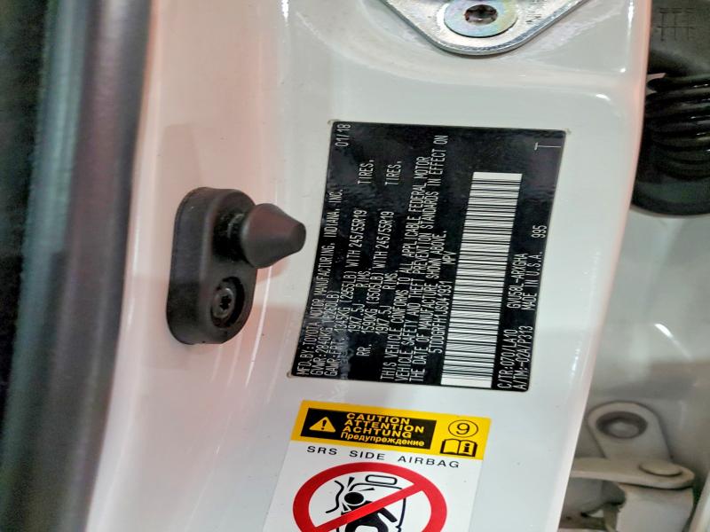 Aukcja sprzedaży 2018 Toyota Highlander Hybrid, vin: 5TDDGRFH1JS041931, numer aukcji: 54284626