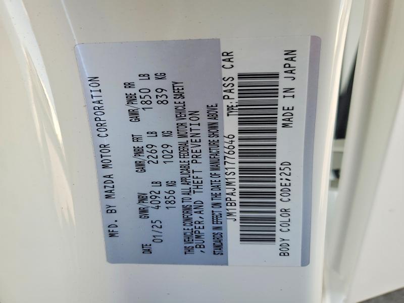 53986396 :رقم المزاد ، JM1BPAJM1S1776646 vin ، 2025 Mazda 3 مزاد بيع