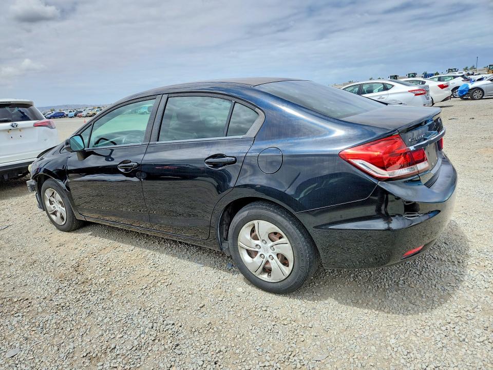 55224246 :رقم المزاد ، 19XFB2F51DE212261 vin ، 2013 Honda Civic Lx مزاد بيع