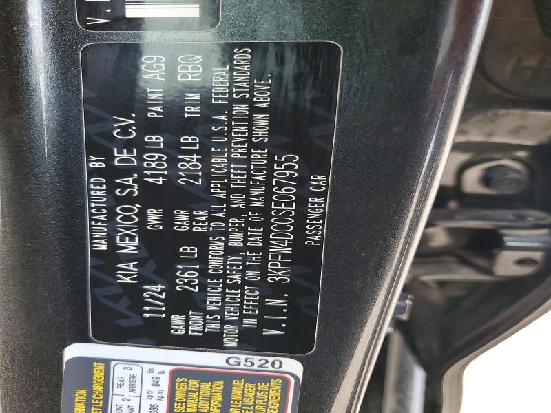 Продажа на аукционе авто 2025 Kia K4, vin: 3KPFW4DC0SE067955, номер лота: 53057696
