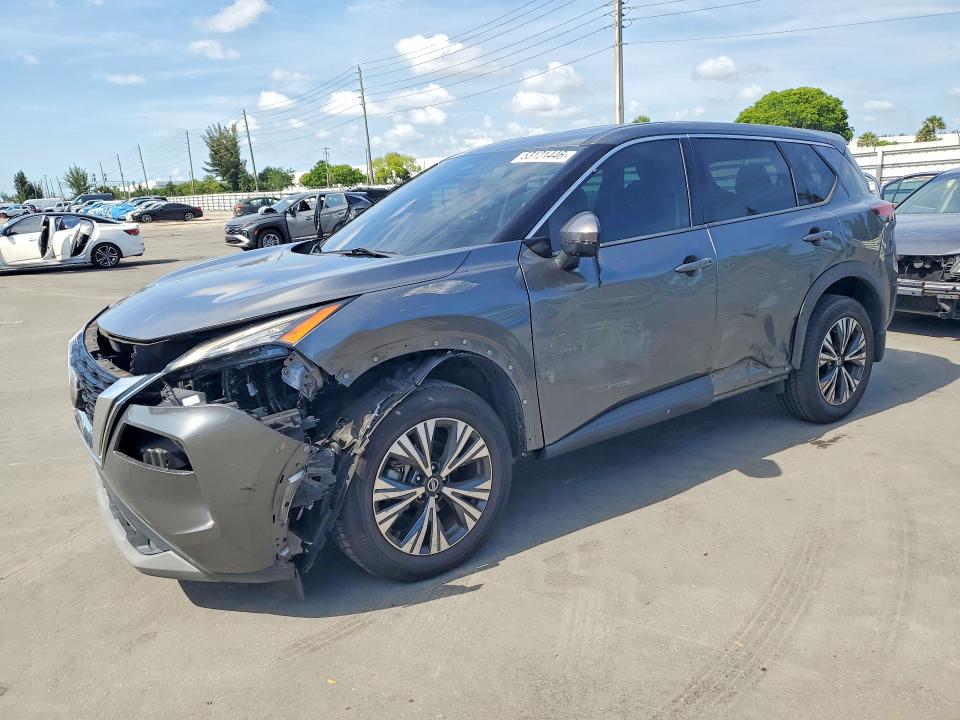 2021 Nissan Rogue მანქანა იყიდება აუქციონზე, vin: 5N1AT3BAXMC796923, აუქციონის ნომერი: 53121446