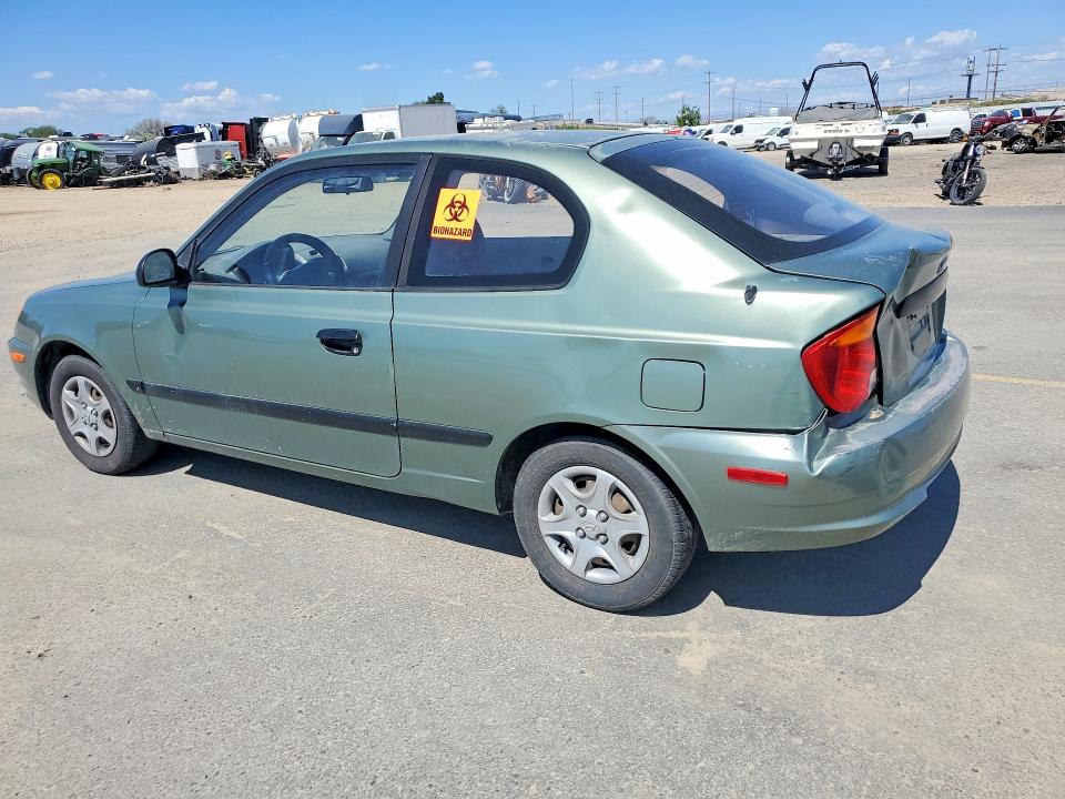 2003 Hyundai Accent მანქანა იყიდება აუქციონზე, vin: KMHCF35C93U237255, აუქციონის ნომერი: 52467406