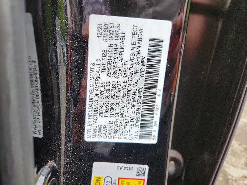 Продаж на аукціоні авто 2024 Honda Cr-v, vin: 7FARS6H97RE049870, номер лоту: 53772806