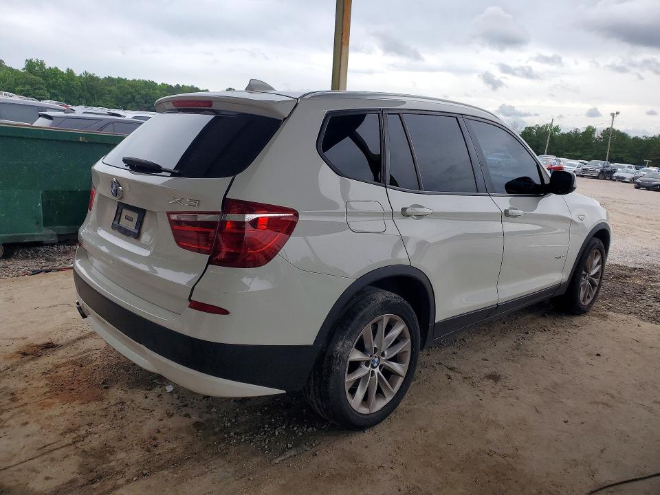 2013 Bmw X3 მანქანა იყიდება აუქციონზე, vin: 5UXWX9C52D0A30447, აუქციონის ნომერი: 54558876