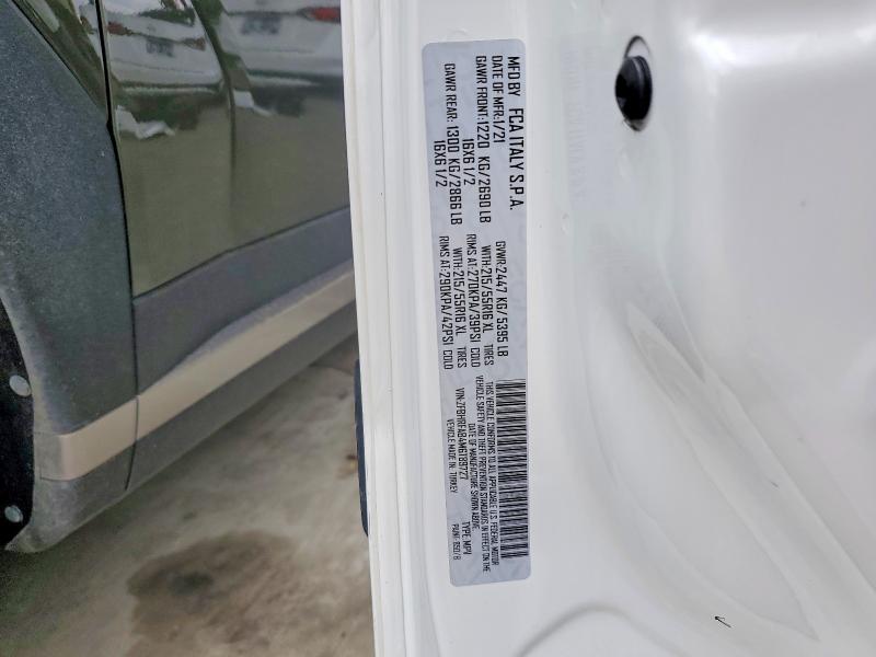 Продаж на аукціоні авто 2021 Ram Promaster City, vin: ZFBHRFAB4M6T89727, номер лоту: 53246116