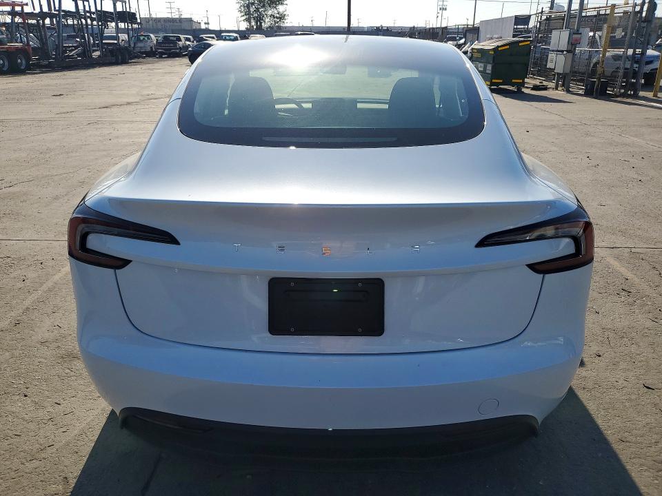 2025 Tesla Model 3 მანქანა იყიდება აუქციონზე, vin: 5YJ3E1EAXSF914640, აუქციონის ნომერი: 54529096