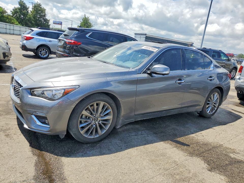 2022 Infiniti Q50 მანქანა იყიდება აუქციონზე, vin: JN1EV7BR3NM342251, აუქციონის ნომერი: 48652556