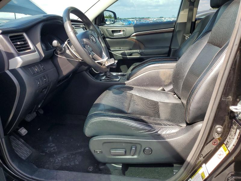 55242266 :رقم المزاد ، 5TDYKRFH2ES008989 vin ، 2014 Toyota Highlander مزاد بيع