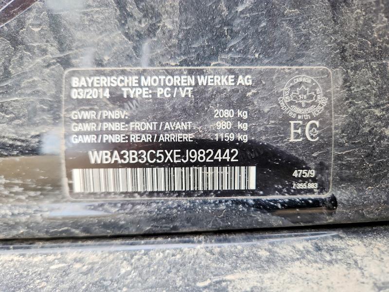 2014 Bmw 328 მანქანა იყიდება აუქციონზე, vin: WBA3B3C5XEJ982442, აუქციონის ნომერი: 51552706
