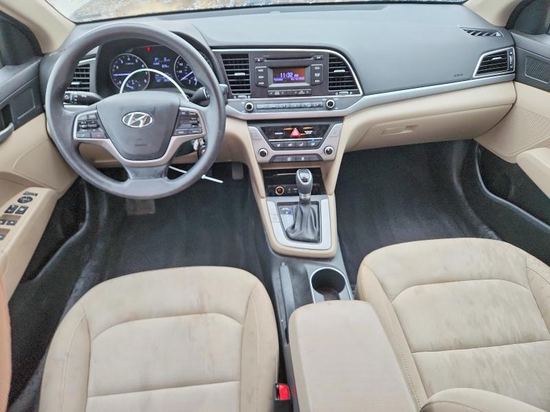 54211776 :رقم المزاد ، KMHD74LF3HU391777 vin ، 2017 Hyundai Elantra مزاد بيع