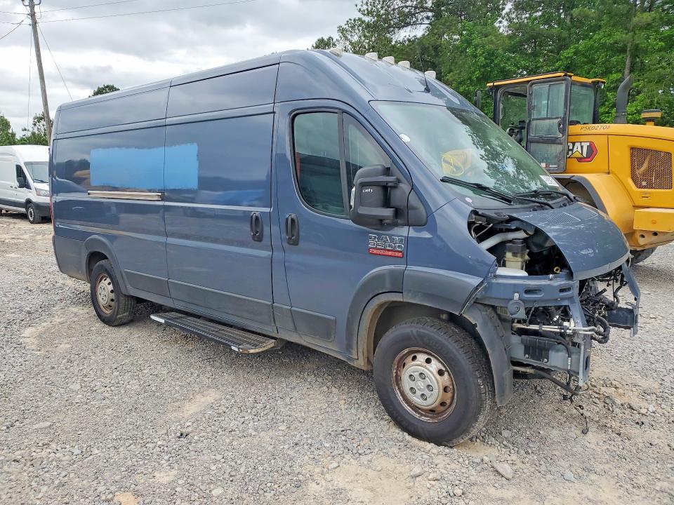2021 Ram Promaster 3500 მანქანა იყიდება აუქციონზე, vin: 3C6MRVJG1ME579651, აუქციონის ნომერი: 50362586
