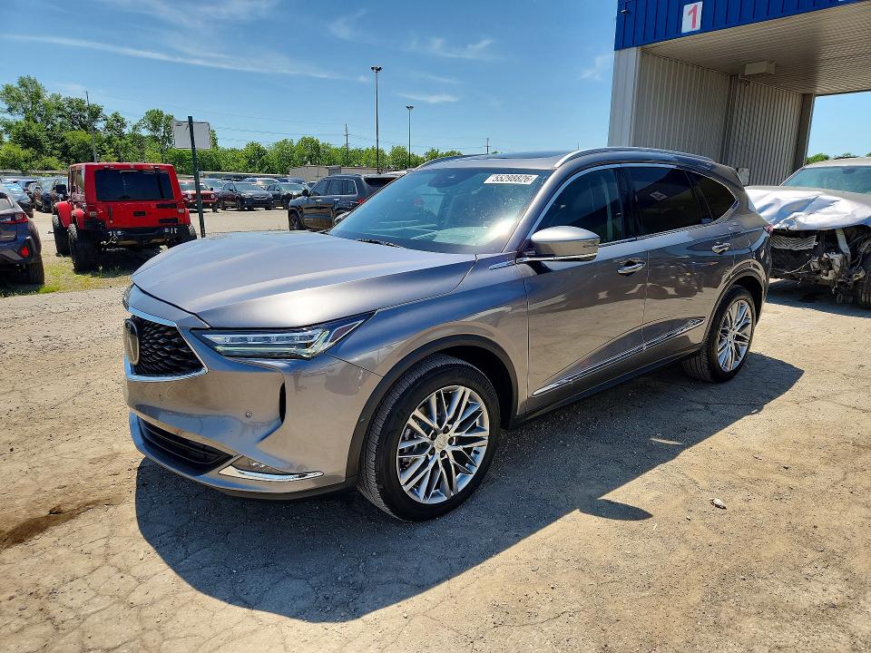 55298826 :رقم المزاد ، 5J8YE1H89PL014039 vin ، 2023 Acura Mdx مزاد بيع