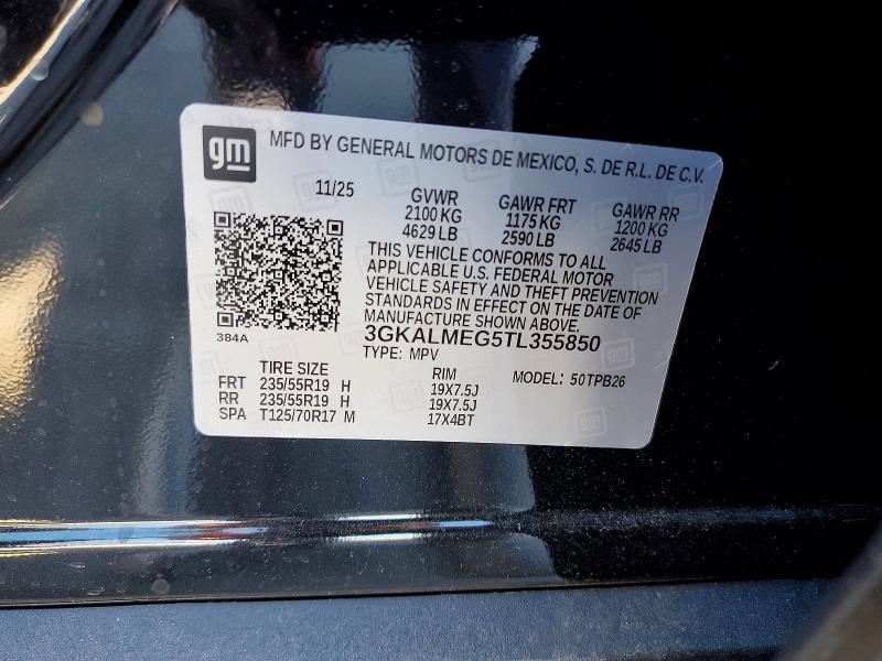 Продажа на аукционе авто 2026 Gmc Terrain, vin: 3GKALMEG5TL355850, номер лота: 53245586