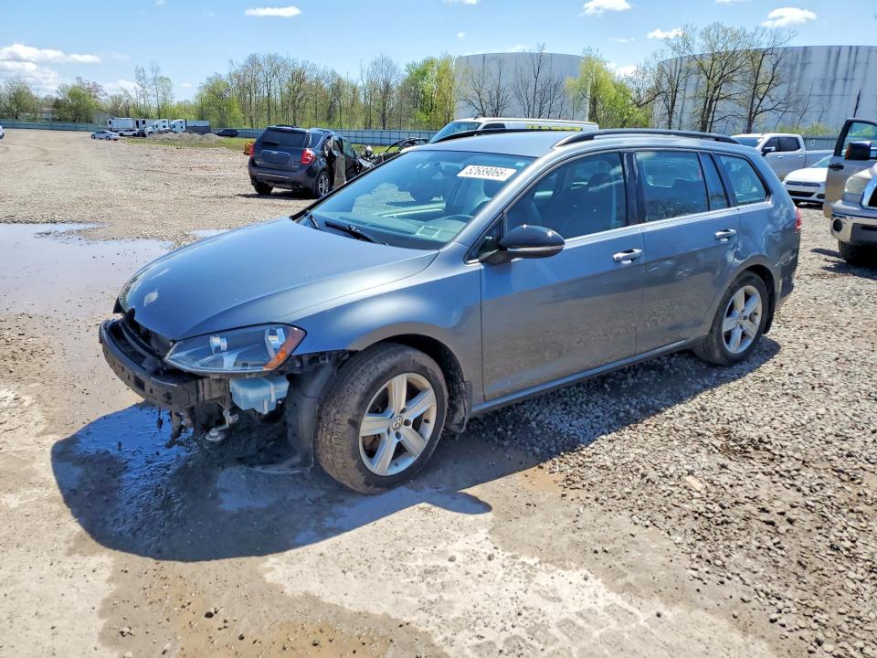 52689066 :رقم المزاد ، 3VWCA7AU8FM515481 vin ، 2015 Volkswagen Golf Sportwagen مزاد بيع