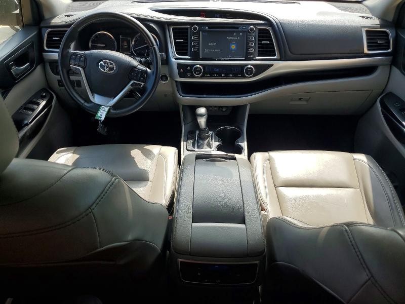 2019 Toyota Highlander მანქანა იყიდება აუქციონზე, vin: 5TDKZRFH4KS550625, აუქციონის ნომერი: 54583156