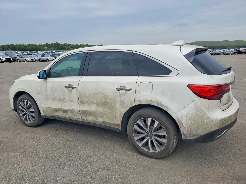 54455576 :رقم المزاد ، 5FRYD4H46GB045993 vin ، 2016 Acura Mdx مزاد بيع