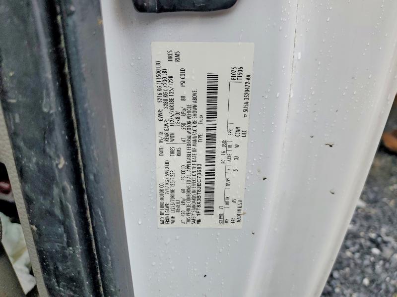 Aukcja sprzedaży 2018 Ford F350, vin: 1FT8X3BT8JEC73683, numer aukcji: 53244826