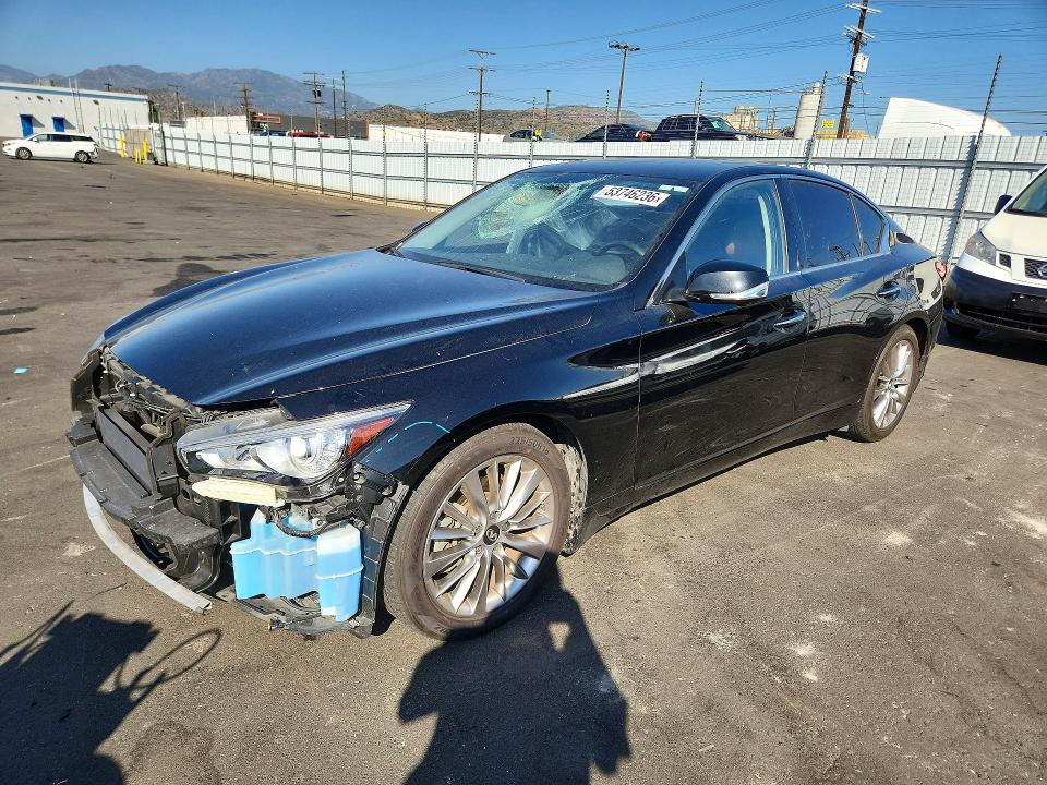 2023 Infiniti Q50 მანქანა იყიდება აუქციონზე, vin: JN1EV7BP2PM511645, აუქციონის ნომერი: 53746236