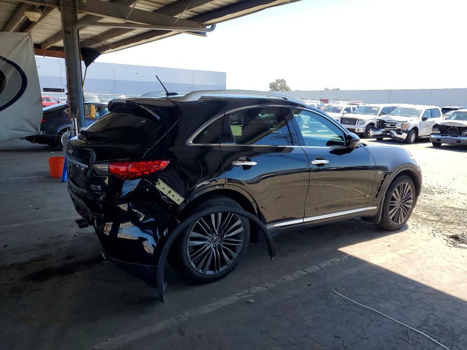 Auction sale of the 2017 Infiniti Qx70, vin: JN8CS1MU0HM144151, lot number: 53056506