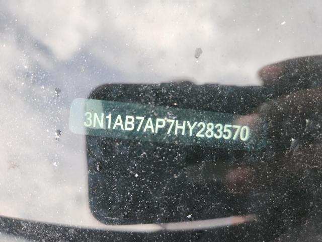 54885706 :رقم المزاد ، 3N1AB7AP7HY283570 vin ، 2017 Nissan Sentra مزاد بيع