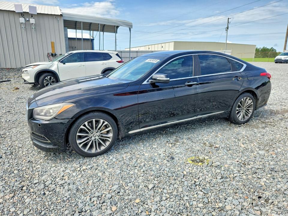 2015 Hyundai Genesis მანქანა იყიდება აუქციონზე, vin: KMHGN4JE6FU020381, აუქციონის ნომერი: 55434816