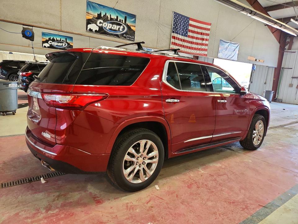 52910176 :رقم المزاد ، 1GNEVKKW7JJ225412 vin ، 2018 Chevrolet Traverse مزاد بيع