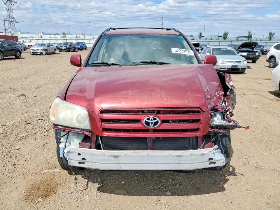 Продажа на аукционе авто 2005 Toyota Highlander, vin: JTEDP21AX50077722, номер лота: 52222076