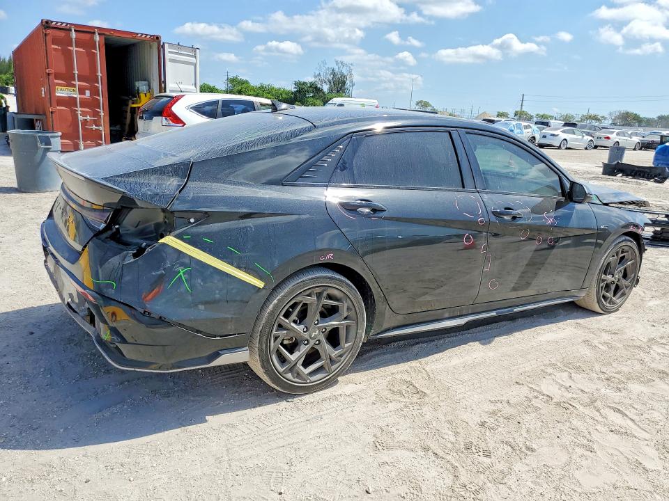 52032066 :رقم المزاد ، KMHLR4DFXSU864134 vin ، 2025 Hyundai Elantra مزاد بيع