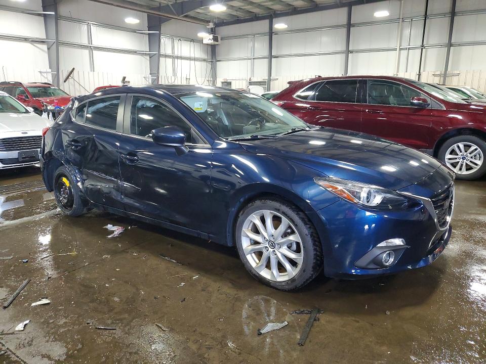 53639476 :رقم المزاد ، JM1BM1M32F1234876 vin ، 2015 Mazda 3 مزاد بيع