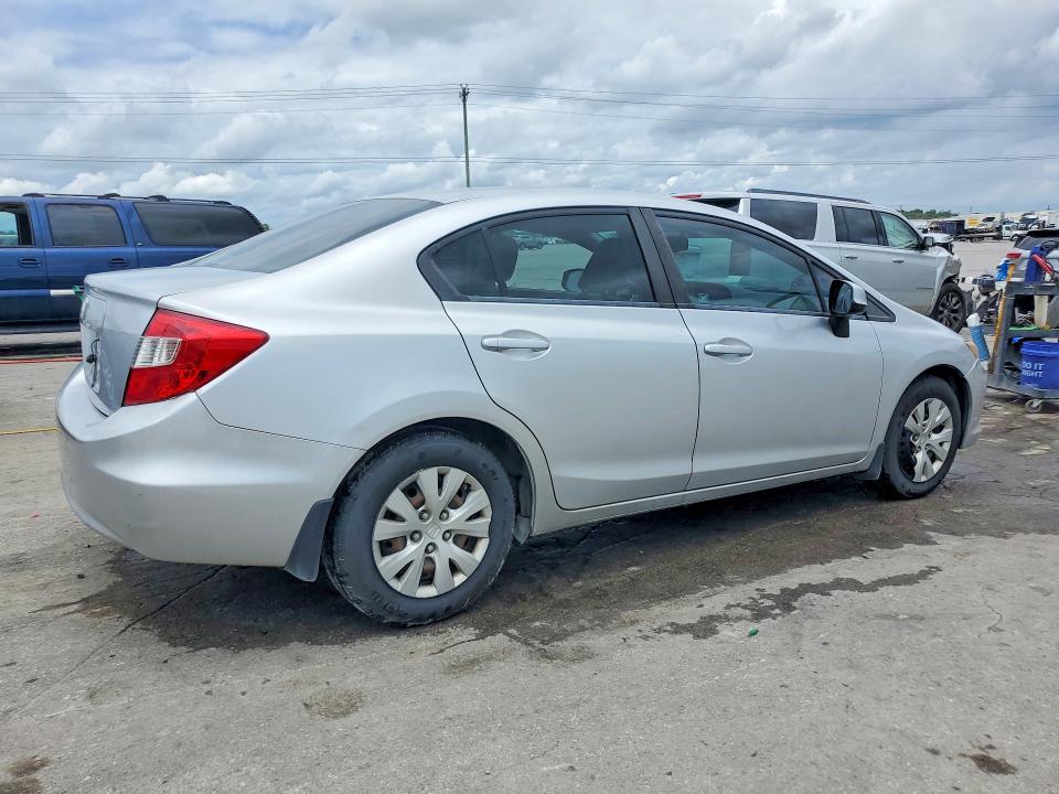 54878936 :رقم المزاد ، 2HGFB2F52CH328525 vin ، 2012 Honda Civic مزاد بيع
