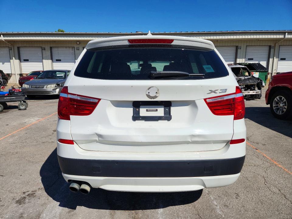 2013 Bmw X3 მანქანა იყიდება აუქციონზე, vin: 5UXWX9C54D0A08384, აუქციონის ნომერი: 53010166