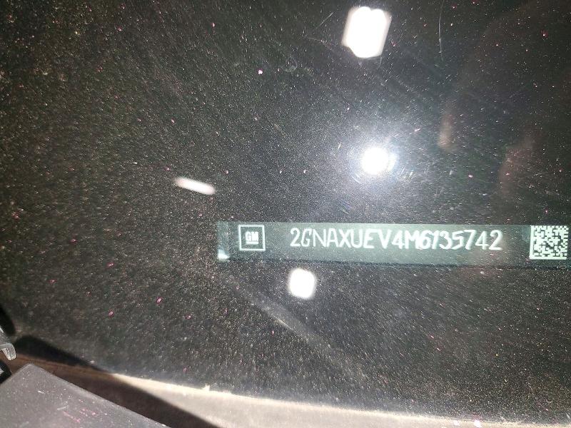 Продажа на аукционе авто 2021 Chevrolet Equinox, vin: 2GNAXUEV4M6135742, номер лота: 51907036