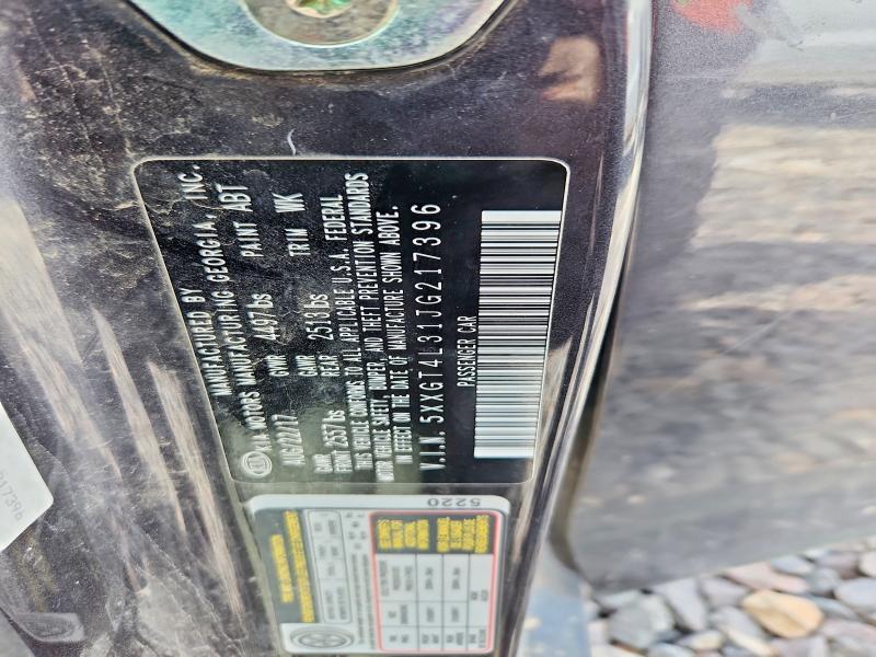 52219436 :رقم المزاد ، 5XXGT4L31JG217396 vin ، 2018 Kia Optima مزاد بيع