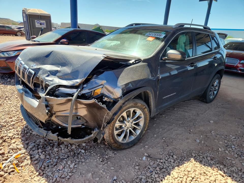 2020 Jeep Cherokee მანქანა იყიდება აუქციონზე, vin: 1C4PJMLX1LD512651, აუქციონის ნომერი: 54126586