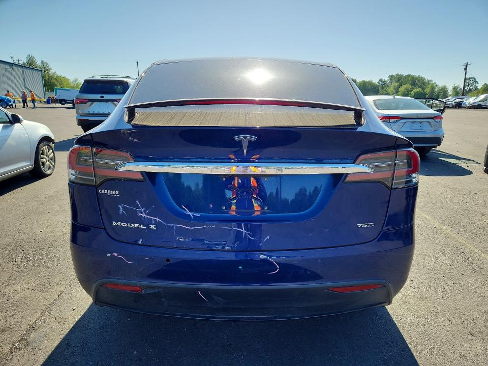 Продажа на аукционе авто 2018 Tesla Model X, vin: 5YJXCDE22JF089595, номер лота: 54809586