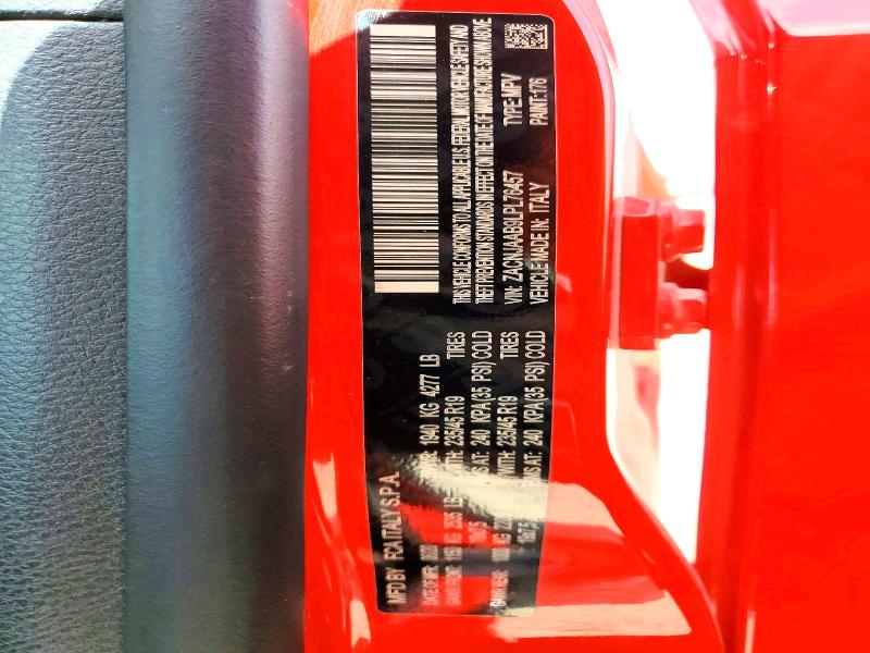 Продажа на аукционе авто 2020 Jeep Renegade, vin: ZACNJAAB9LPL76457, номер лота: 53636486