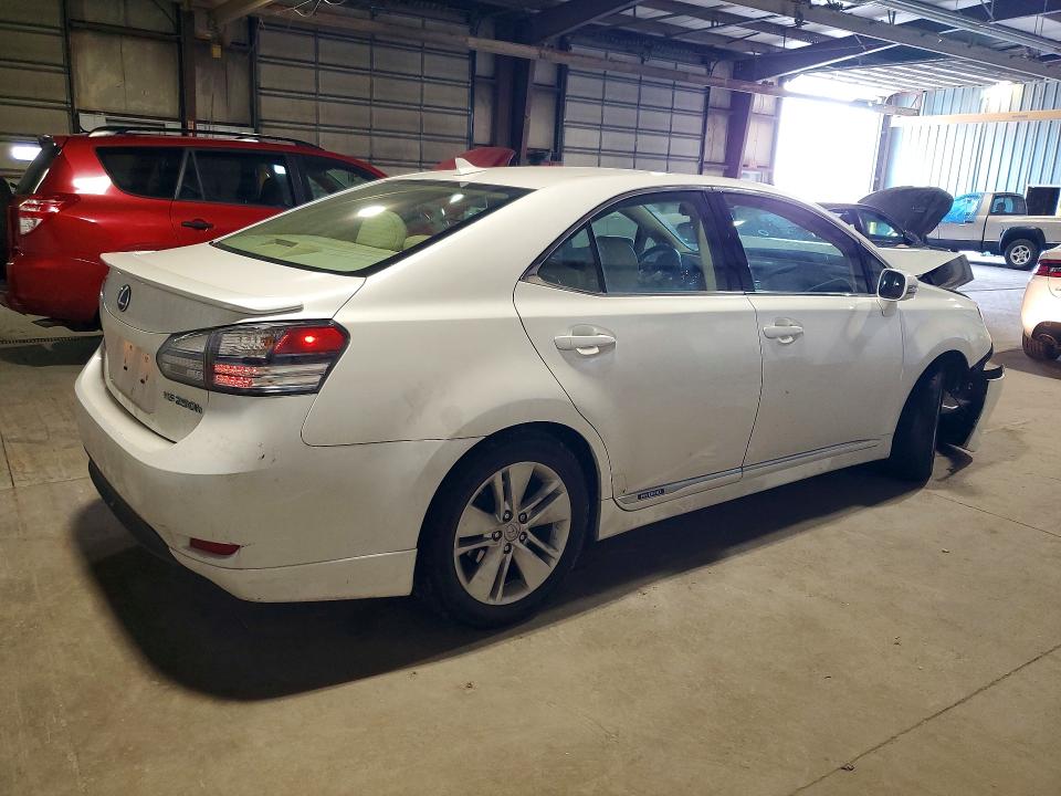 2010 Lexus Hs მანქანა იყიდება აუქციონზე, vin: JTHBB1BA6A2015024, აუქციონის ნომერი: 55444106
