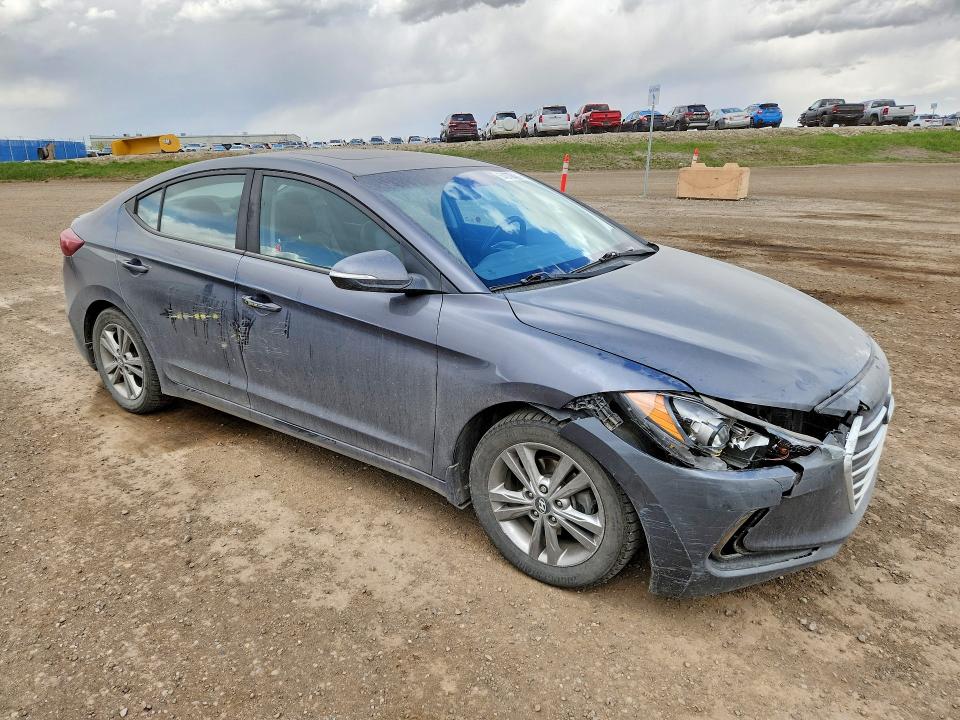 Продаж на аукціоні авто 2018 Hyundai Elantra, vin: KMHD84LFXJU684742, номер лоту: 54079466