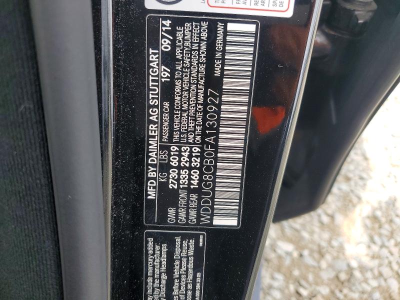 Продаж на аукціоні авто 2015 Mercedes-benz S, vin: WDDUG8CB0FA130927, номер лоту: 52204726