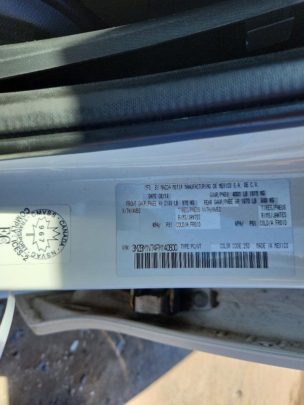 Продаж на аукціоні авто 2015 Mazda Mazda 3, vin: 3MZBM1V74FM140600, номер лоту: 54599386