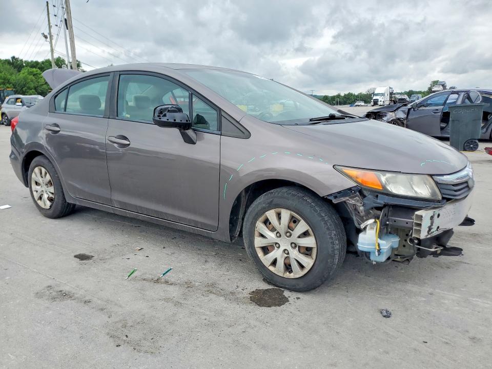 2012 Honda Civic მანქანა იყიდება აუქციონზე, vin: 19XFB2F53CE099234, აუქციონის ნომერი: 54616576