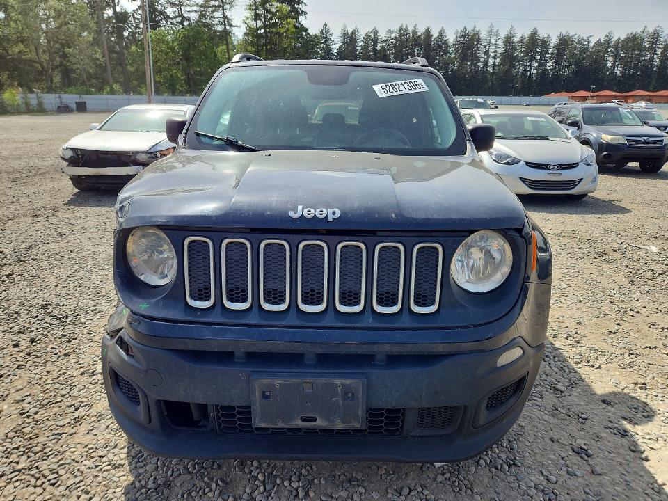 Продажа на аукционе авто 2017 Jeep Renegade, vin: ZACCJBAB5HPG05885, номер лота: 52821306