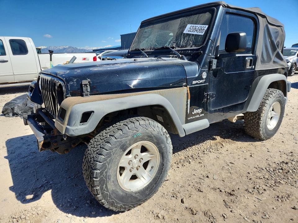 Продажа на аукционе авто 2004 Jeep Wrangler / Tj, vin: 1J4FA49S44P734151, номер лота: 52064966