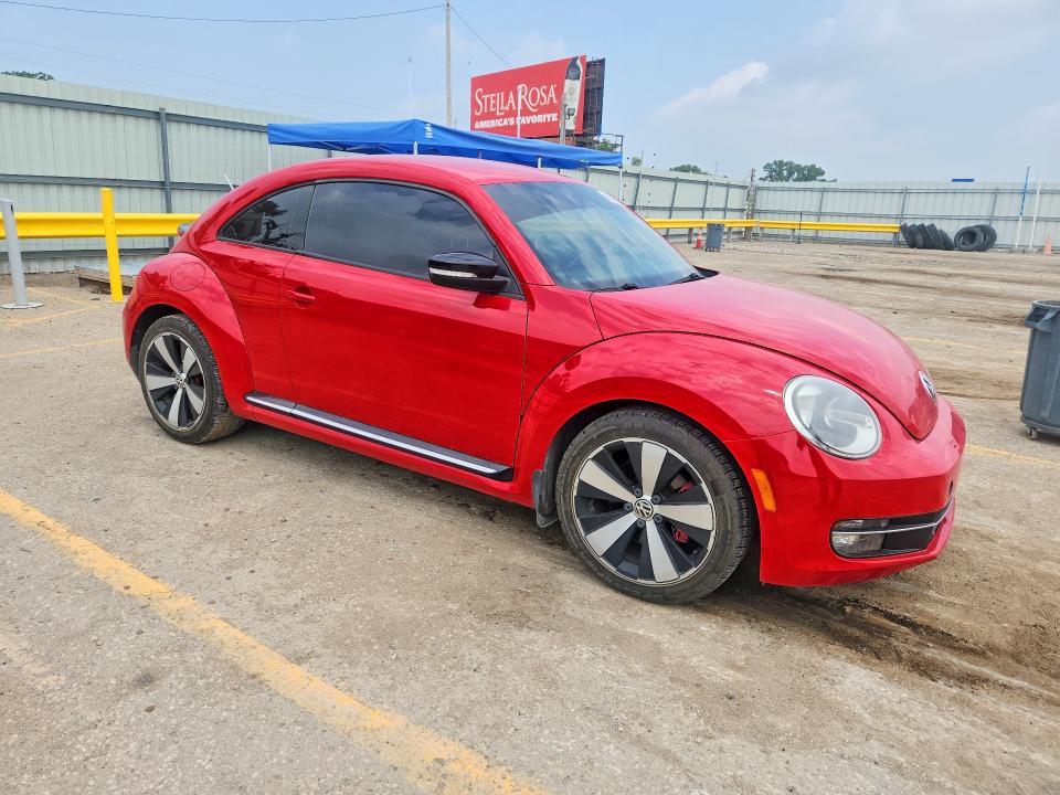 54004826 :رقم المزاد ، 3VW4A7AT0CM641633 vin ، 2012 Volkswagen Beetle مزاد بيع