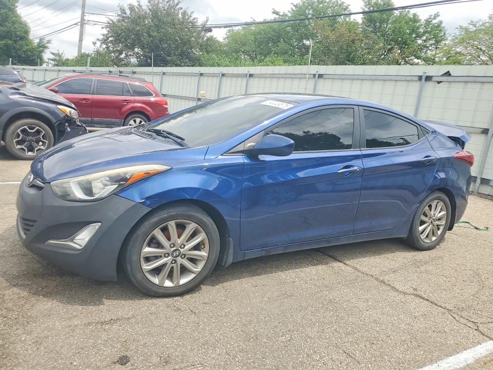 2016 Hyundai Elantra მანქანა იყიდება აუქციონზე, vin: 5NPDH4AE0GH658958, აუქციონის ნომერი: 54449576
