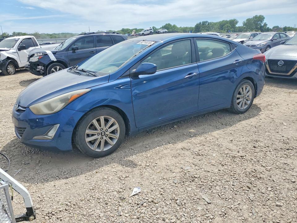 54714416 :رقم المزاد ، KMHDH4AE2EU055198 vin ، 2014 Hyundai Elantra مزاد بيع